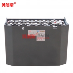 現(xiàn)貨供應80V550Ah適配江淮3.5t平衡重叉車蓄電池廠家 貝朗斯牌牽引用鉛酸蓄電池5PzB550