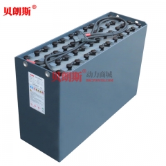 德國STILL2.0噸三輪電動(dòng)平衡重RX20-20叉車電瓶4PzS560 加水電瓶48V560Ah